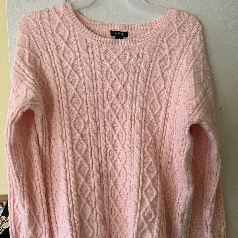 Buffalo David Bitton light pink Sweater- Size S